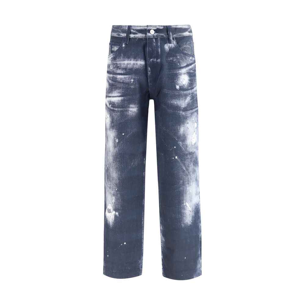 Emporio Armani Denim print Pants
