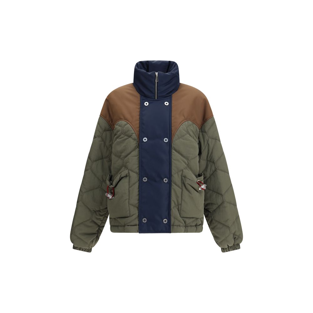 MARBELL Green Polyamide Coat