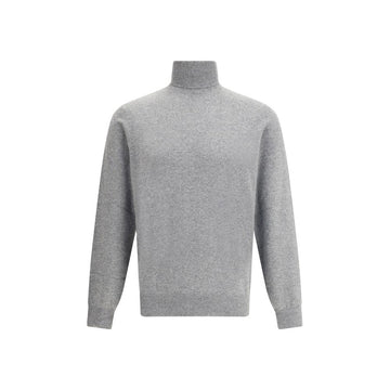Brunello Cucinelli Gray Cashmere Cashmere Sweater