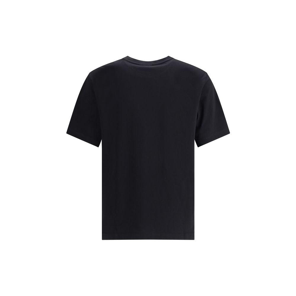 Maison Kitsuné Black Cotton T-Shirt