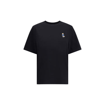 Maison Kitsuné Black Cotton T-Shirt