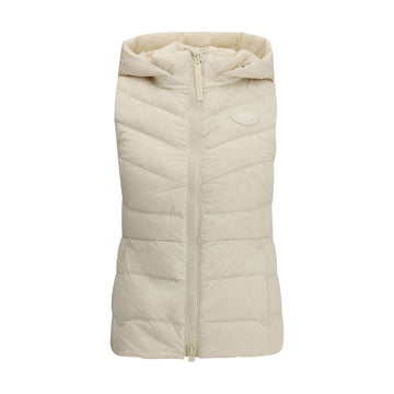 جاكيت Canada Goose بدون أكمام مع غطاء رأس قابل للإزالة