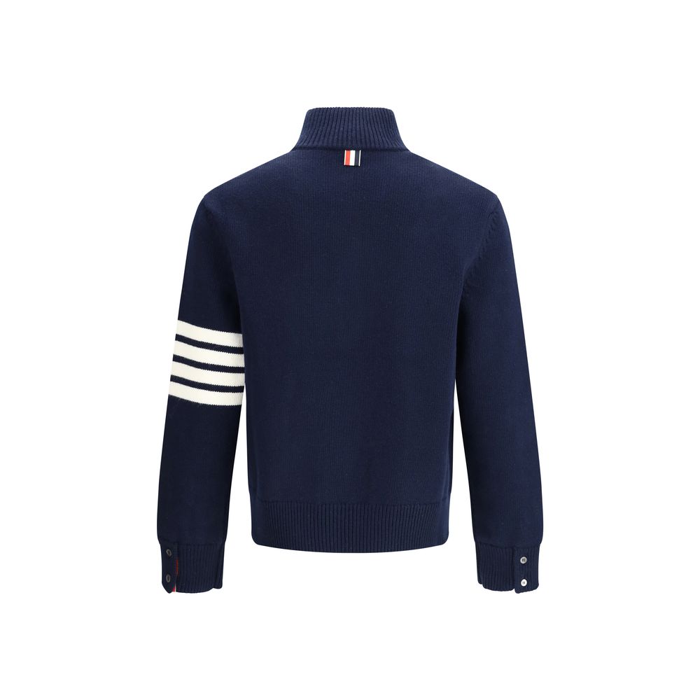 Thom Browne Sweater with 4-Bar intarsia