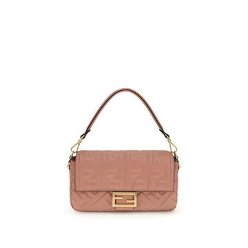 Fendi Multicolor Calf Leather Bos Taurus Shoulder Bag