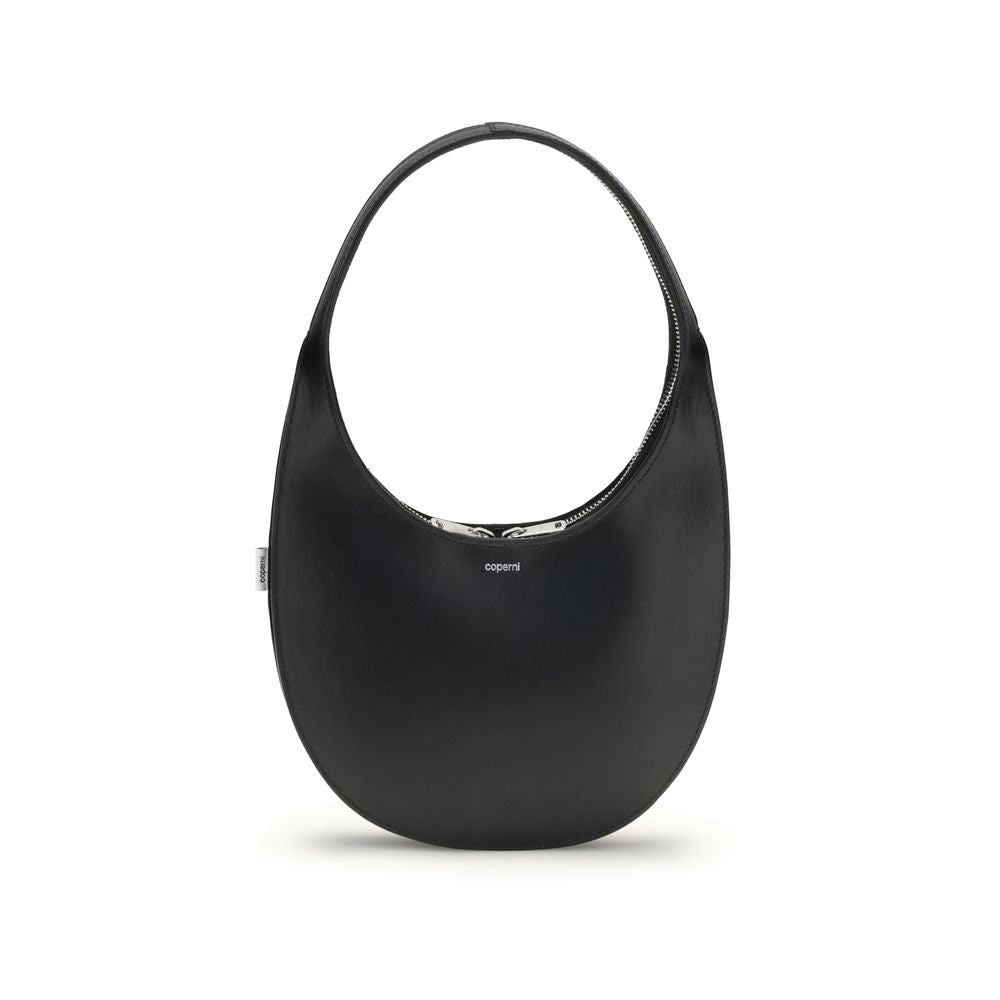 Coperni Black Leather Shoulder Bag