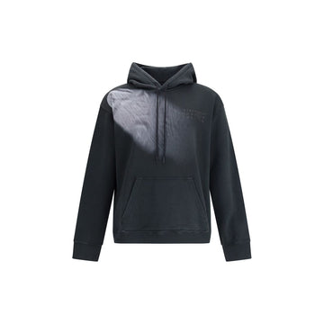 MM6 Black Cotton Sweatshirt