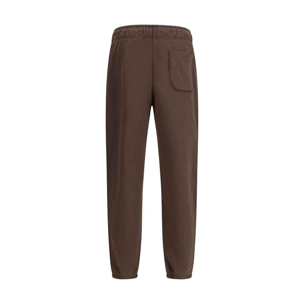 New Balance Elastic-waistband logo-patch track Pants