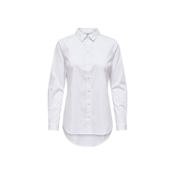 Jacqueline De Yong White Cotton Shirt