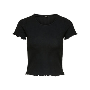 Only Black Polyester T-Shirt