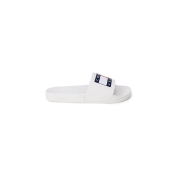 Tommy Hilfiger Jeans White Polyethylene Slippers