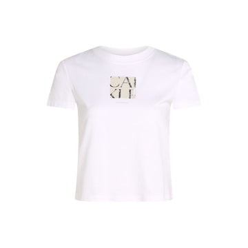 Calvin Klein Jeans White Recycled Cotton T-Shirt