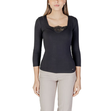Morgan De Toi Black Viscose Long Sleeve
