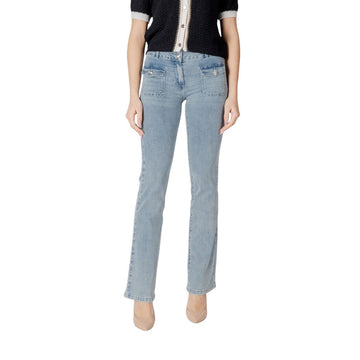 Morgan De Toi Blue Cotton Slim Fit Jean