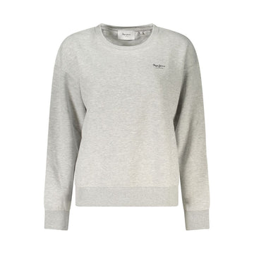 Pepe Jeans Gray Cotton Women Sweater
