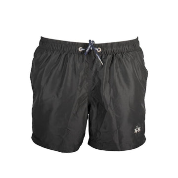 La Martina Black Polyester Swimwear