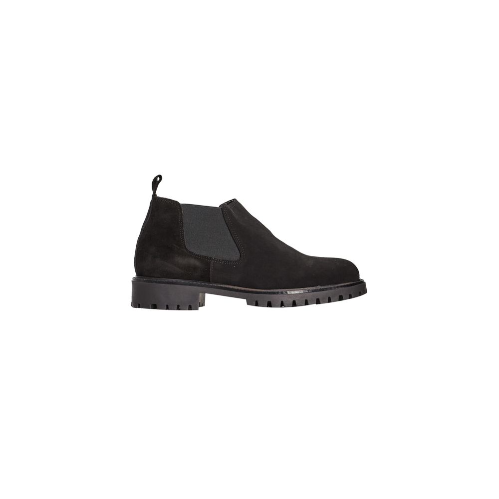 Roberto Pepe Luxury Black Calfskin Boot