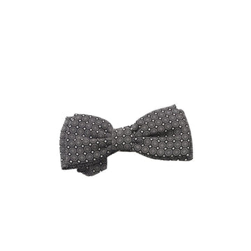 Trussardi Black Silk Unisex Bowtie