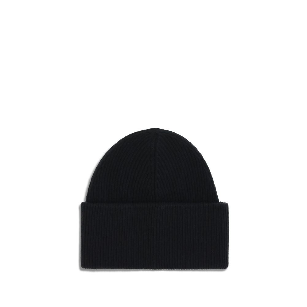 MM6 Black Wool Beanie