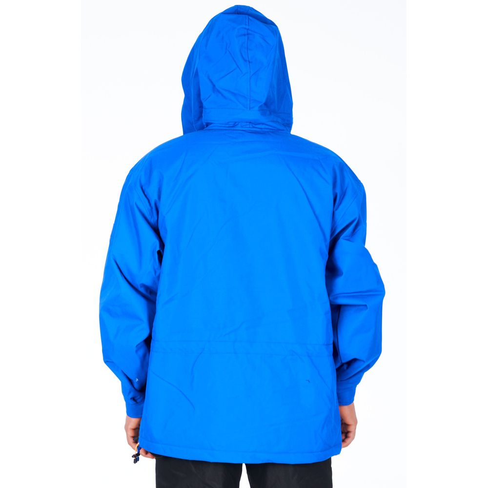 Ladakh Blue Polyester Men Jacket