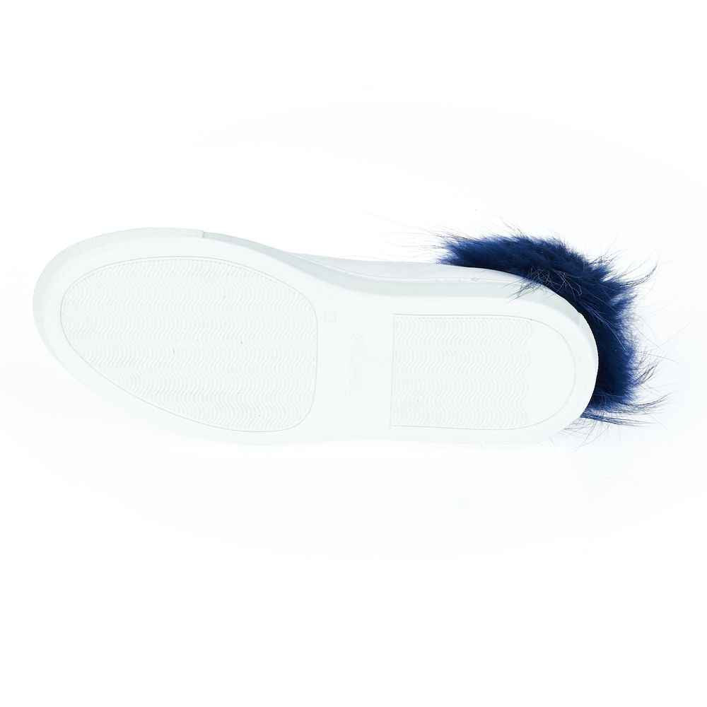 Mr&Mrs Italy White Leather Women Sneaker