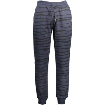 Cavalli Class Blue Cotton Pant