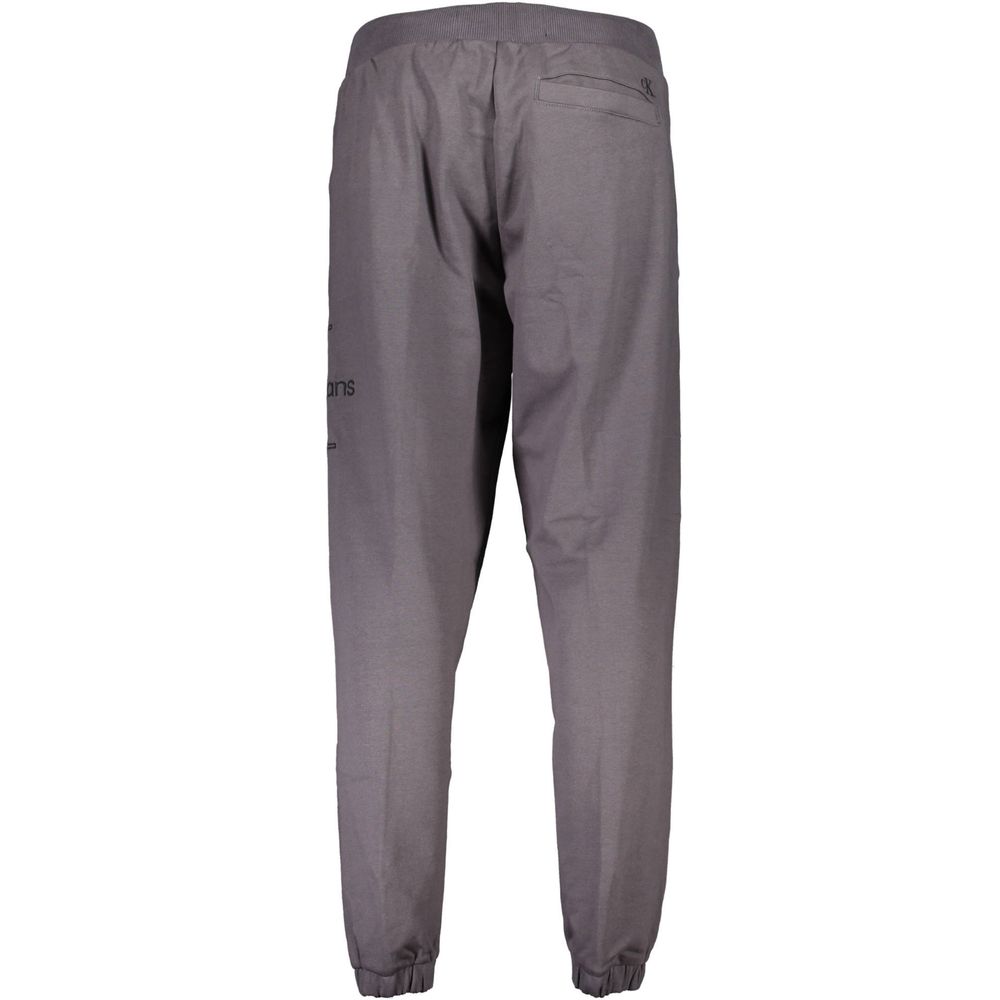 Calvin Klein Gray Cotton Pant