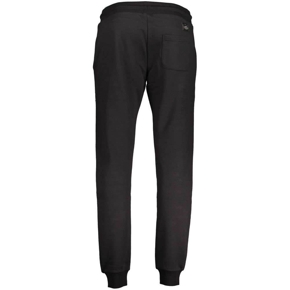 Cavalli Class Black Cotton Pant