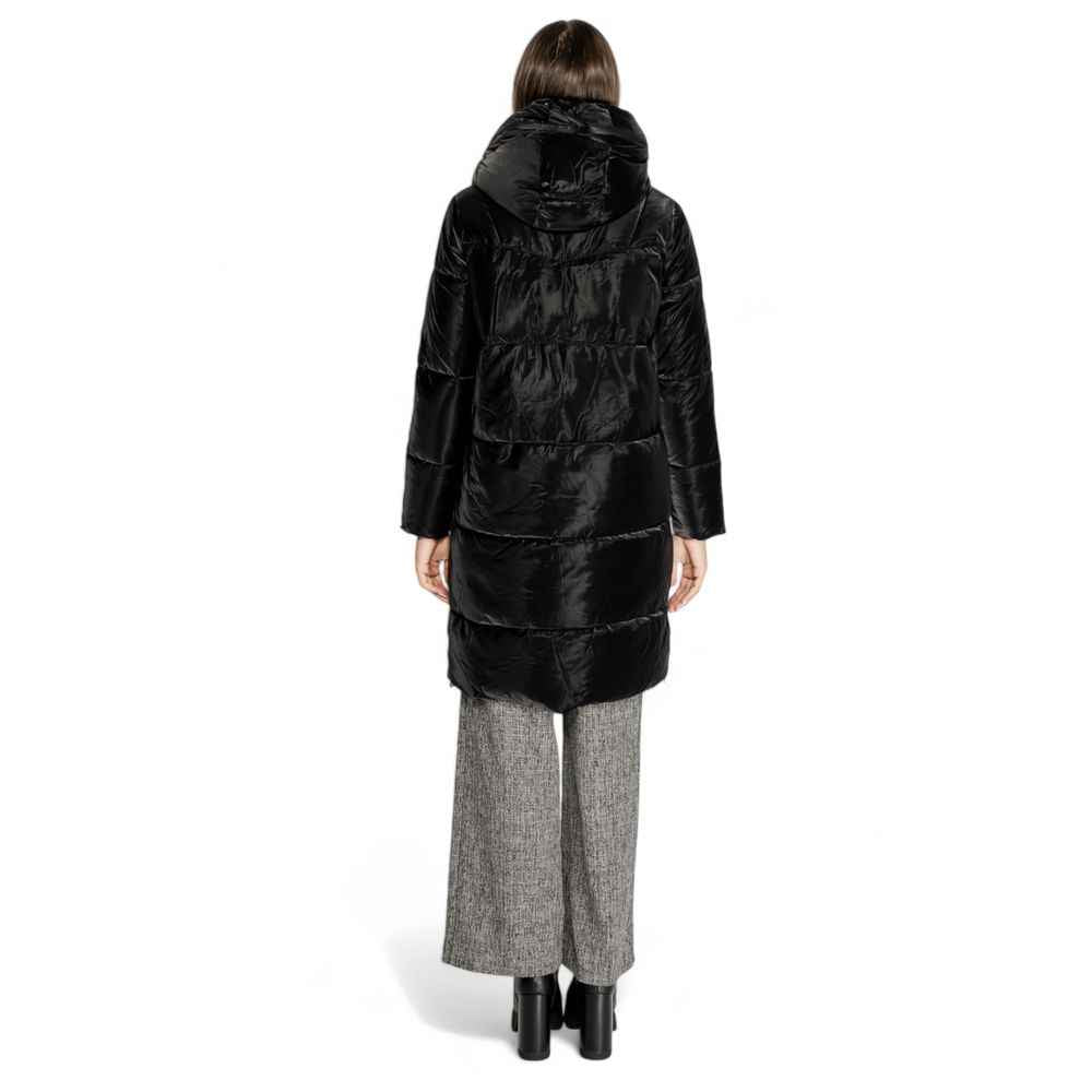 Cleré Black Polyester Jackets & Coat