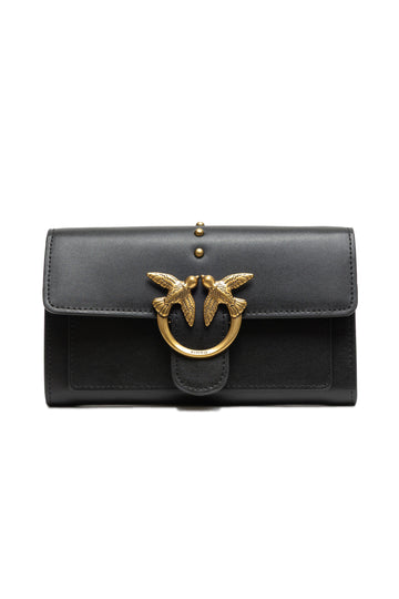 PINKO Black Mini Love Bag One Simply