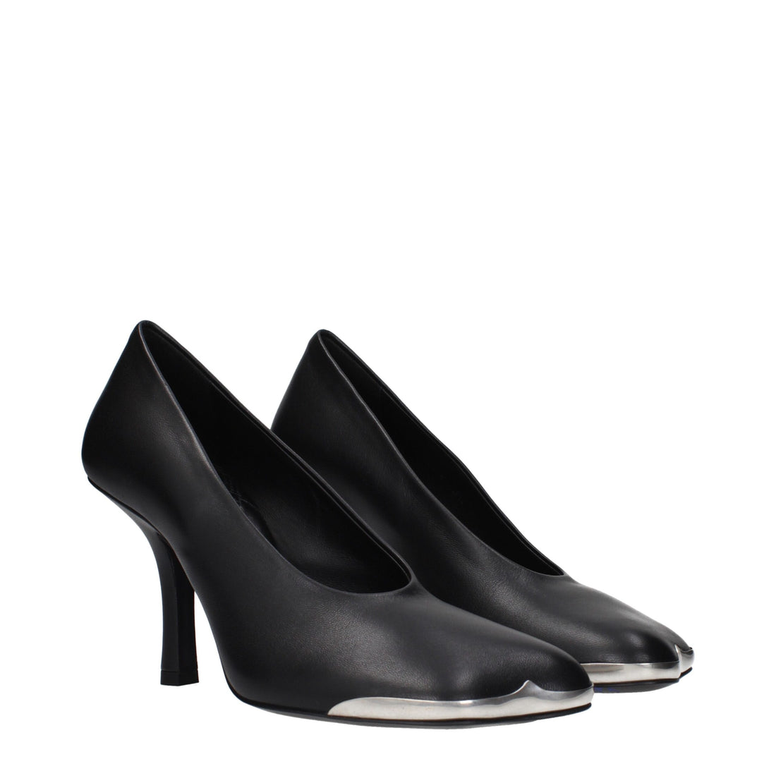 Burberry Black Leather Pumps