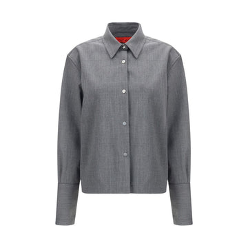 The Latest Gray Denim Shirt
