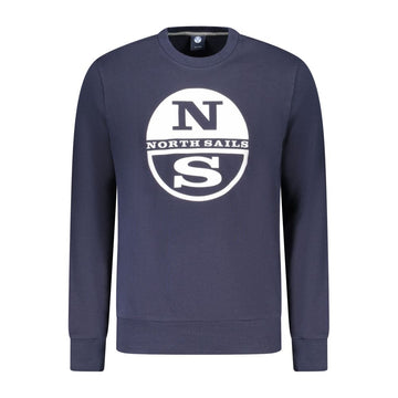 North Sails Blue Cotton Sweatshirt