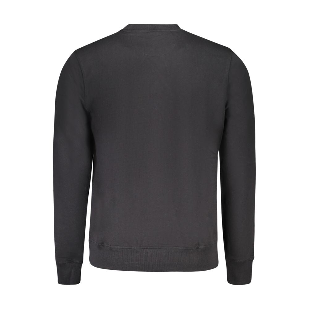 North Sails Black Cotton Sweatshirt
