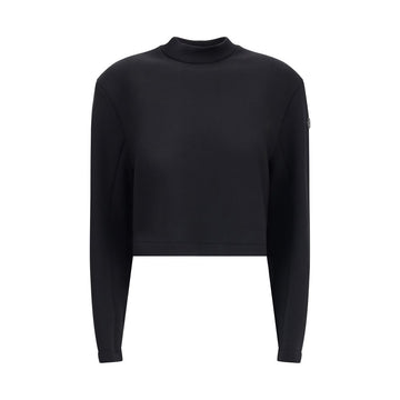 MONCLER x EDWARD ENNINFUL Black Viscose Sweatshirt