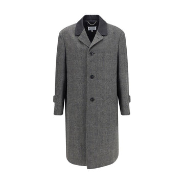 Margiela Gray Fleece Wool Coat