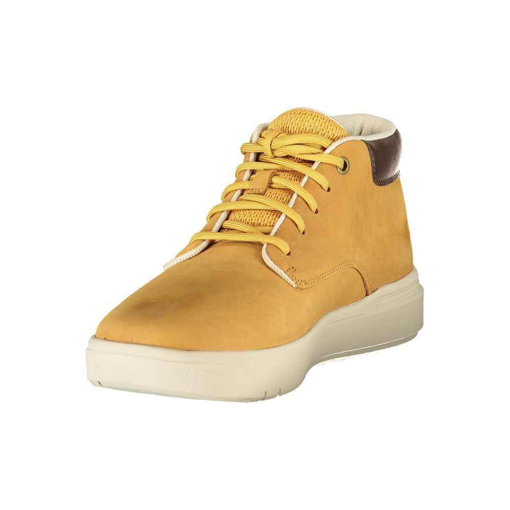 Timberland Brown Leather Men Sneaker
