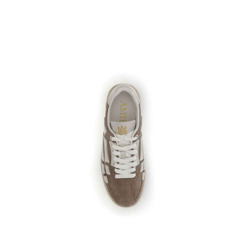 Amiri Croc Debossed Pacific Bones Sneakers