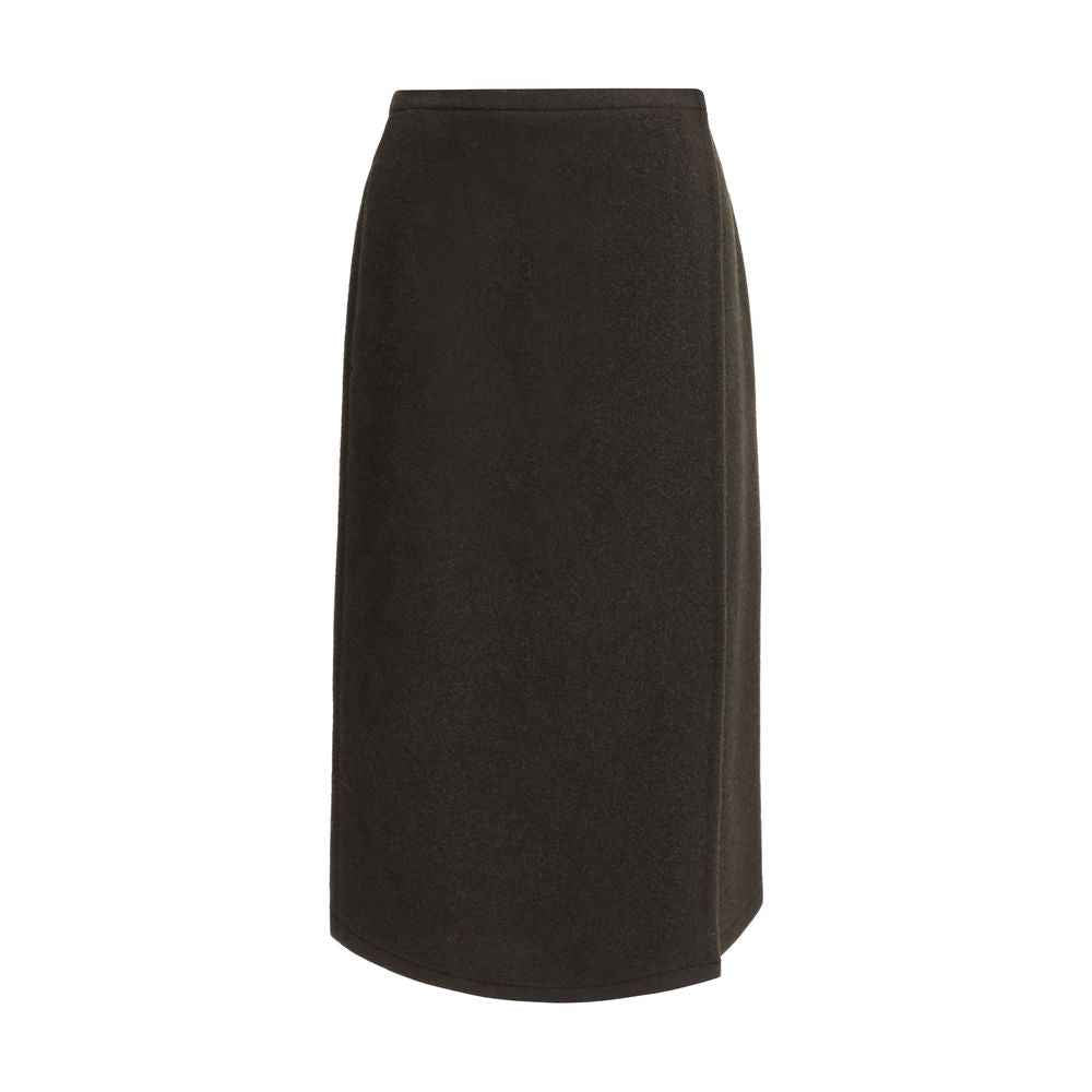RIER Fleece wrap Skirt in pure Wool