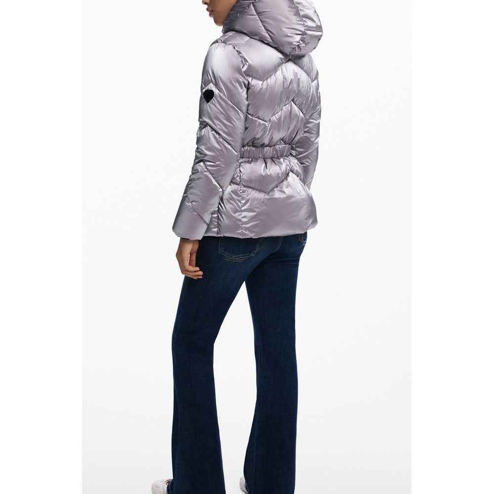 Desigual Pink Polyethylene Women Jacket