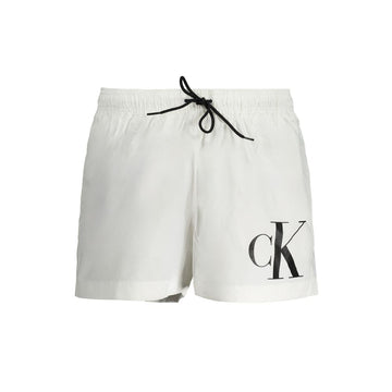 Calvin Klein White Polyester Swimwear