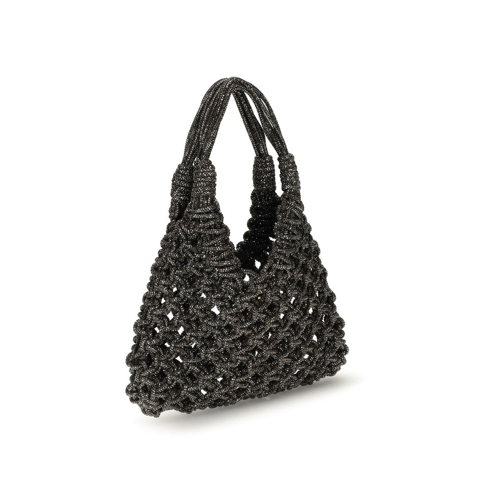 HIBOURAMA Gray Resin Handbag