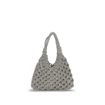 HIBOURAMA Gray Resin Handbag