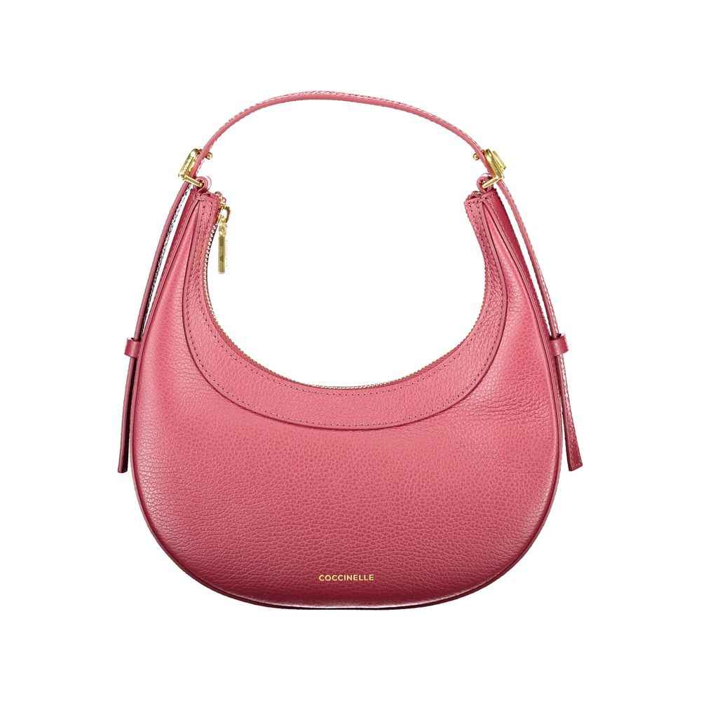 Coccinelle Purple Leather Handbag