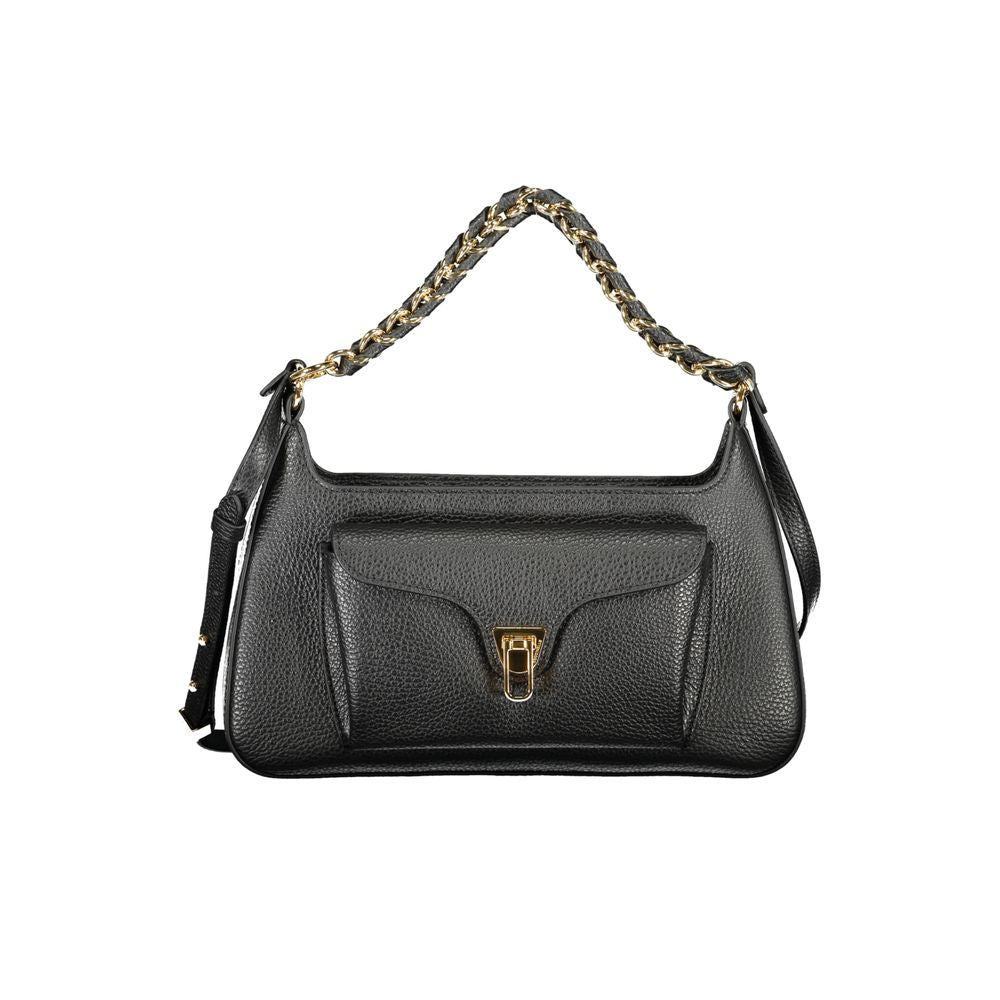 Coccinelle Black Leather Handbag
