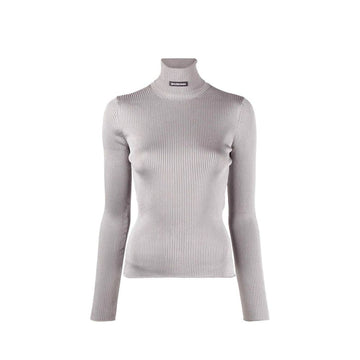Balenciaga Gray Polyester Turtleneck