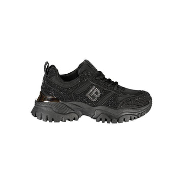 Laura Biagiotti Black Polyester Women Sneaker