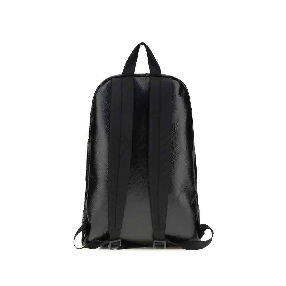 Balenciaga Explorer Backpack with printed stickers