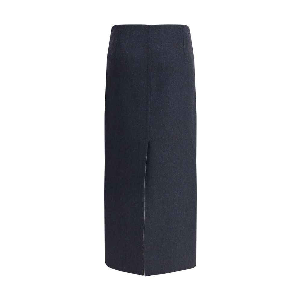 Brunello Cucinelli Virgin wool midi Skirt