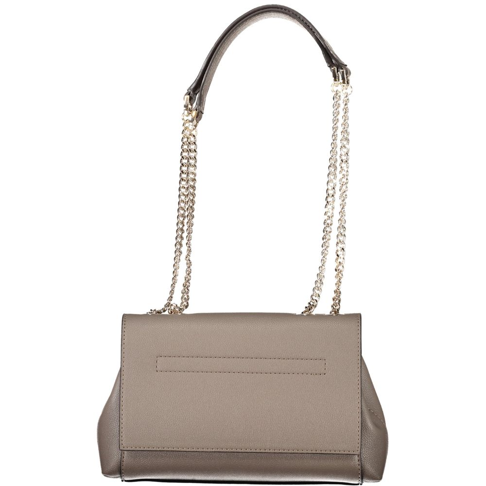 Guess Jeans Brown Polyethylene Handbag