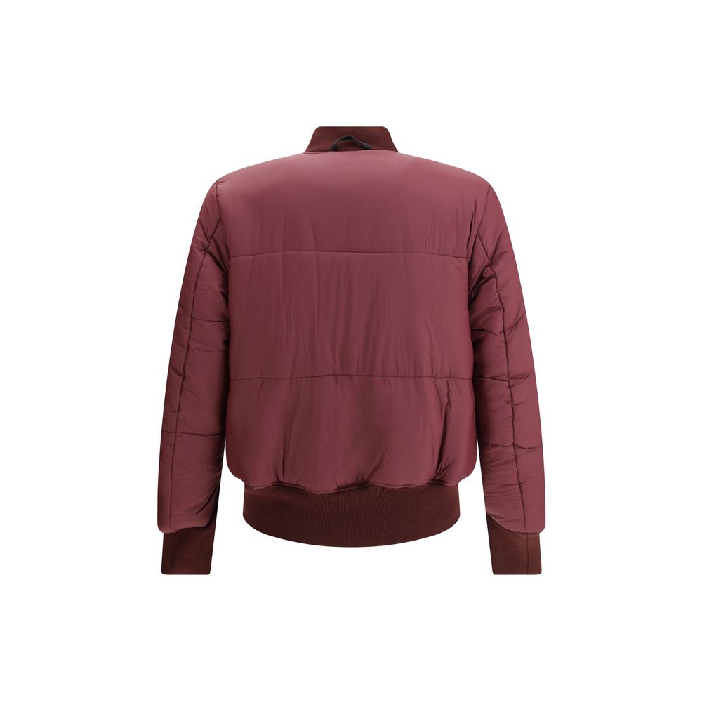 ALPHA INDUSTRIES Bordeaux Nylon Bomber